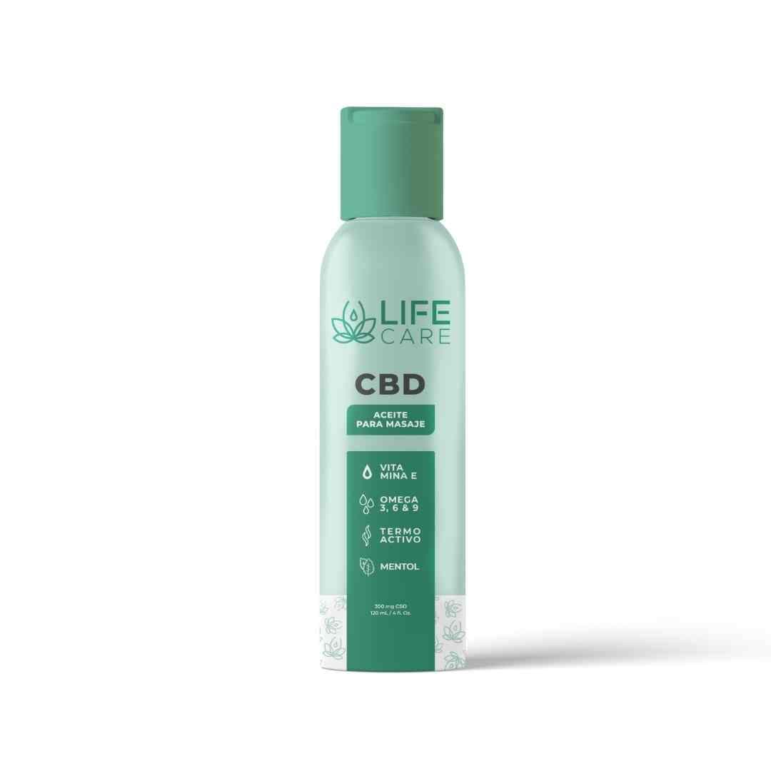 Aceite P/MASAJE Con CBD 120 ml 300 mg CDB
